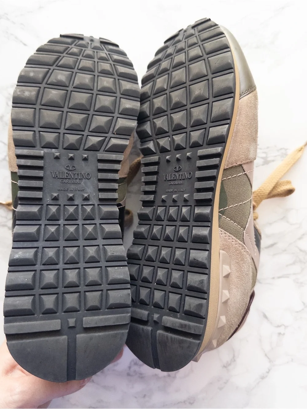Valentino Garavani Camouflage Runrocker sneakers EU 40